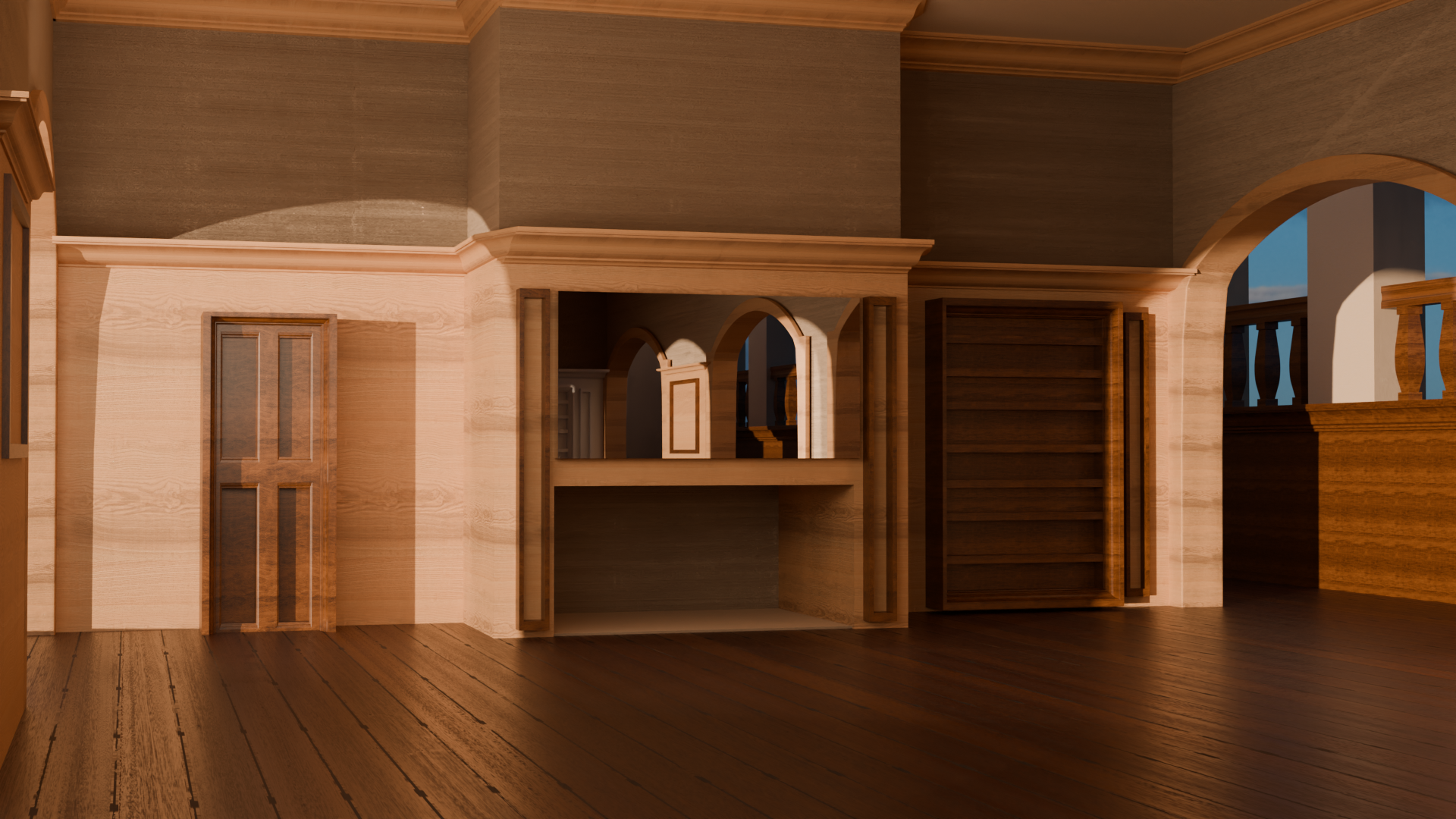 Luxury Colonial style Interior